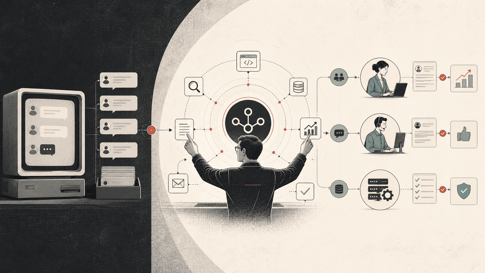 Chatbots Are Dying. Agents Are Taking Over.