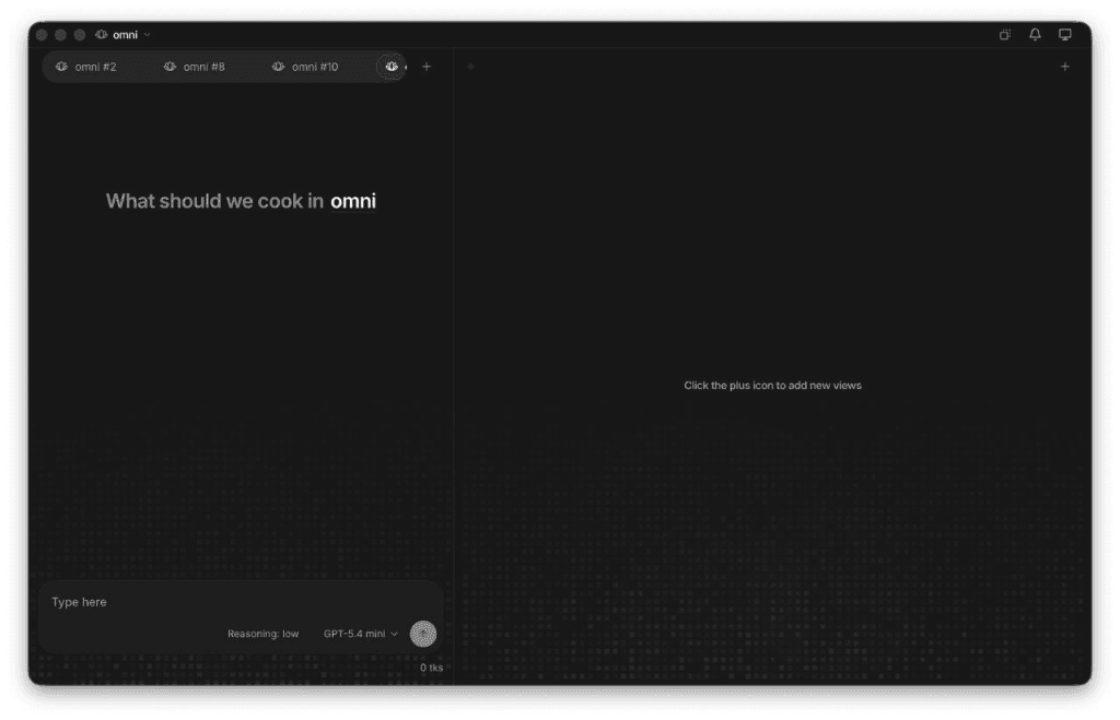 Pipper desktop workspace interface