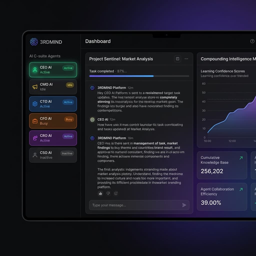 3RDMIND Showcase Screen