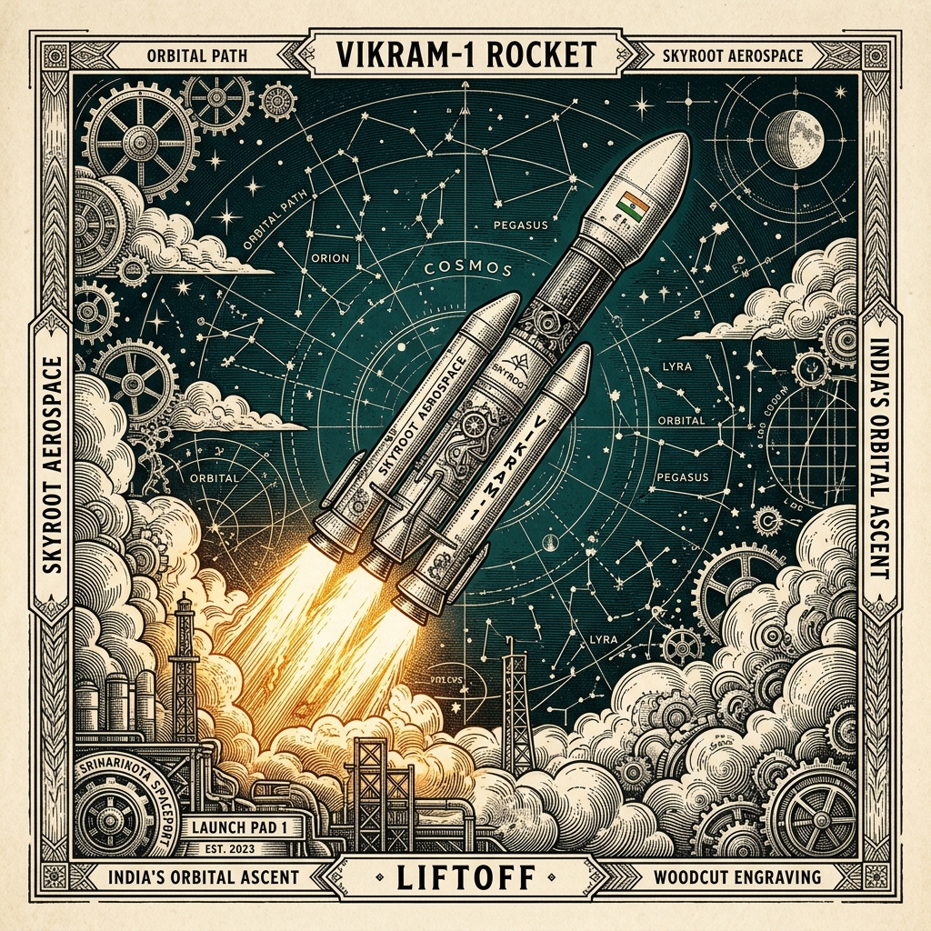 Skyroot Aerospace Launches Vikram-1, Ushering India Into Private Orbital Era