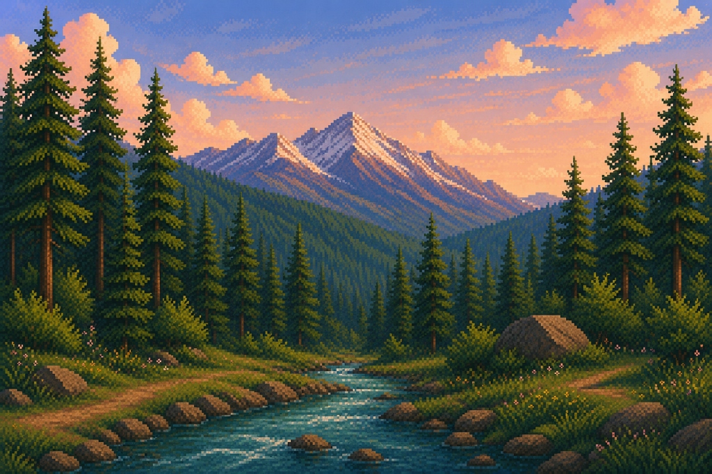 GrowXLabs Landscape Illustration